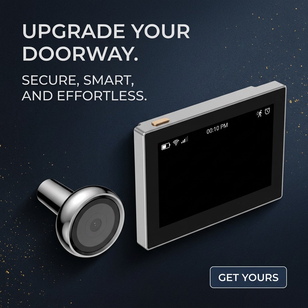 EZVIZ HP2 Wire-Free Video Peephole Doorbell - 1080p, 4.3" Screen, 146° View (CS-HP2-2MP) – view 4
