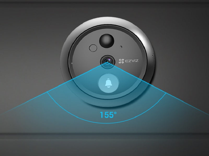 EZVIZ Cs-Hp4 Wire-Free Peephole Doorbell