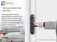 EZVIZ Smart Fingerprint Lock Black