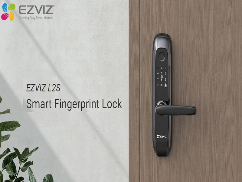 EZVIZ Smart Fingerprint Lock Black