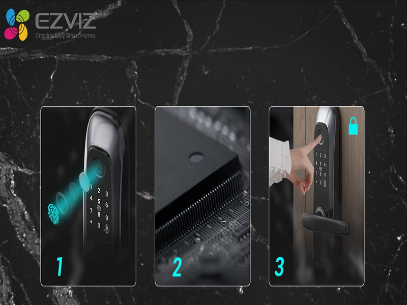 EZVIZ Smart Fingerprint Lock Black
