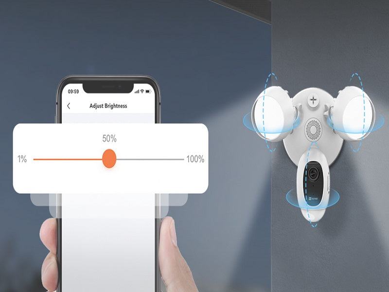 EZVIZ Lc1C Smart Security Light Camera