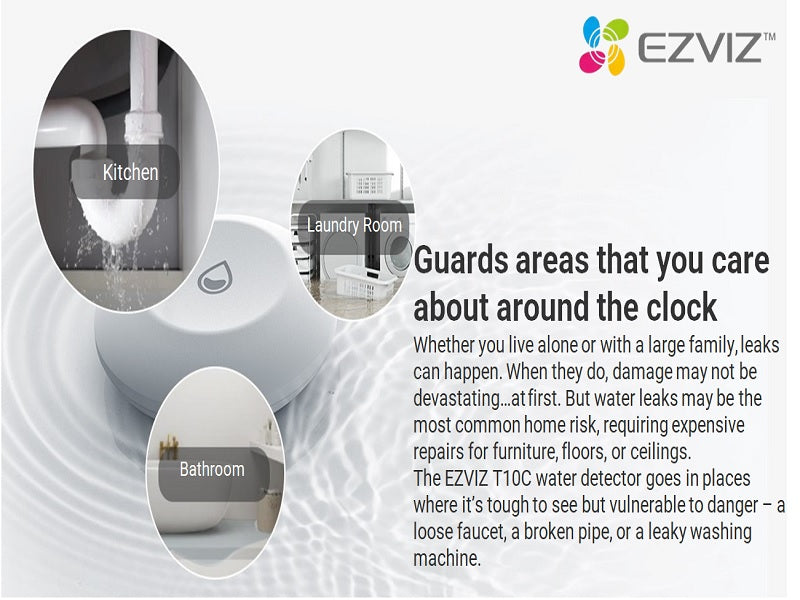 EZVIZ Cs-T10C Wireless Water Leak Detect