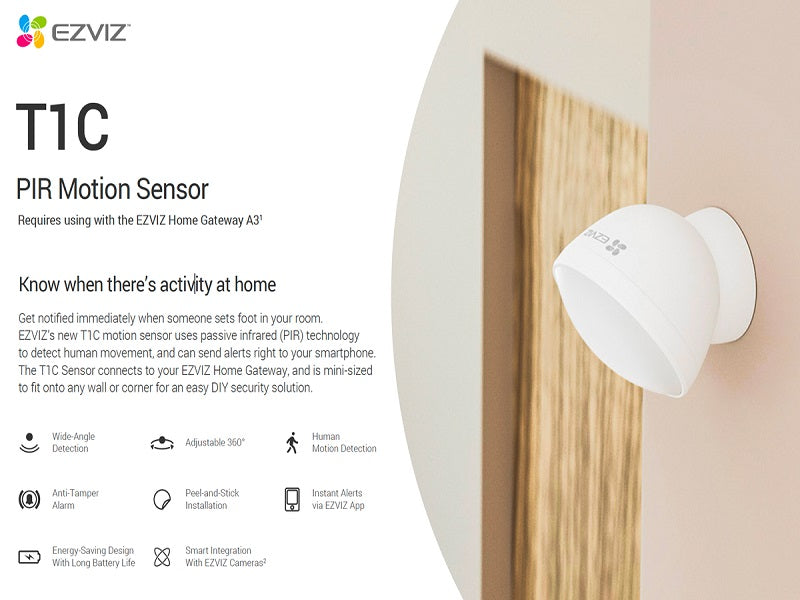 EZVIZ Cs-T1C Pir Sensor