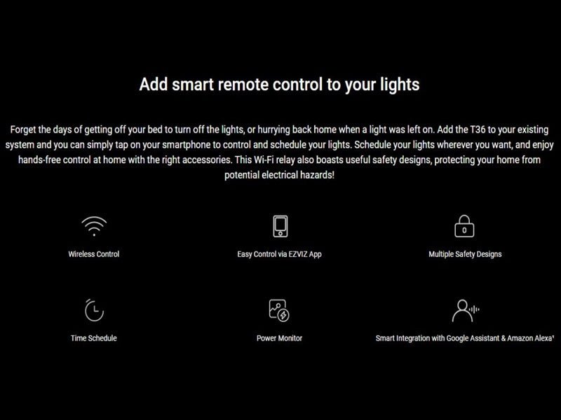 EZVIZ T36 Wi-Fi Relay