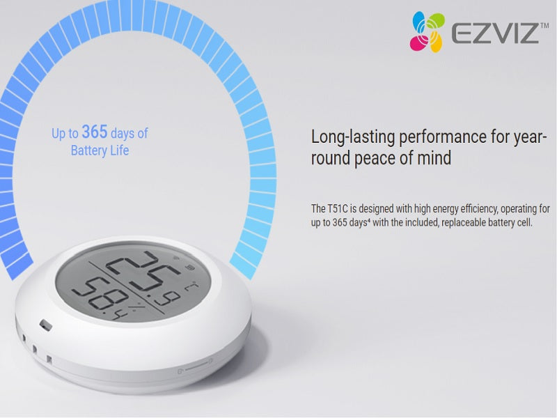 EZVIZ T51C Temperature And Humidity