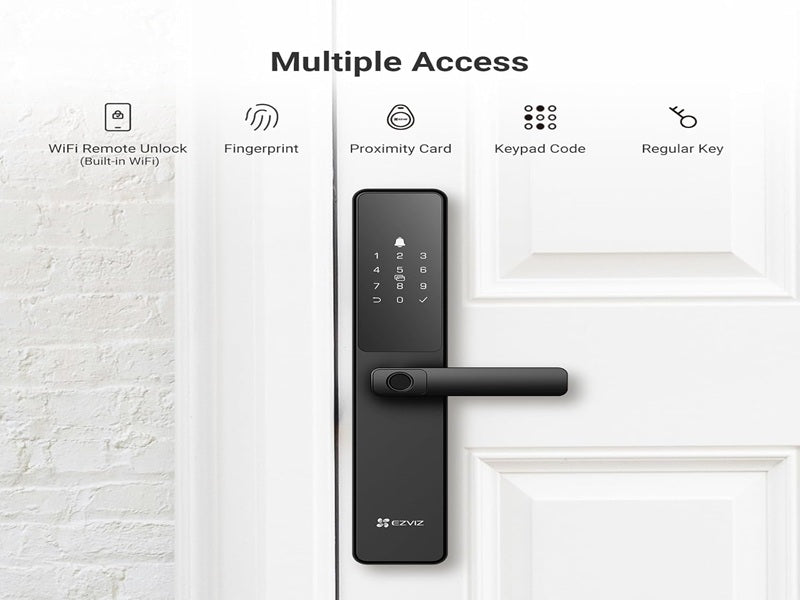 EZVIZ Y2000 Smart Fingerprint Lock Black