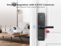 EZVIZ Y2000 Smart Fingerprint Lock Black