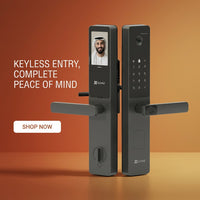 EZVIZ CS-Y2000FVS Smart Door Lock Black - Facial Recognition, Fingerprint, App – view 4