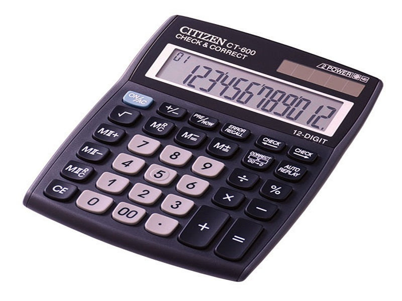 CITIZEN 12Dgt Desktop Calculator