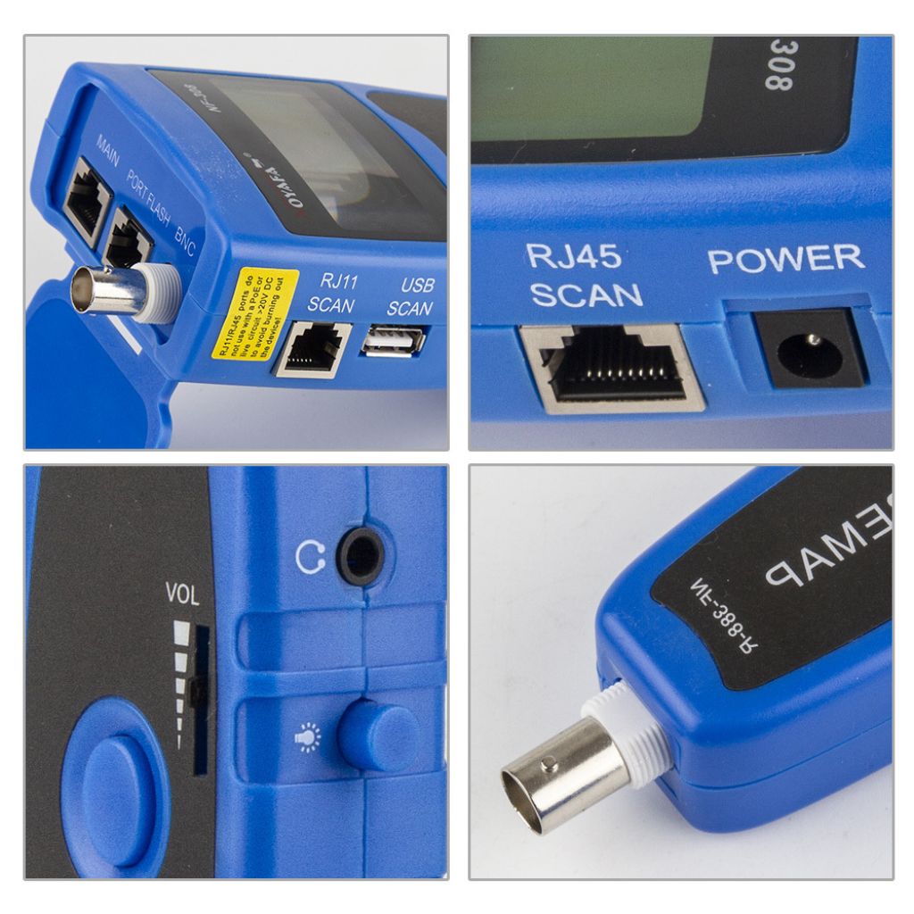 NOYAFA NF-388 network cable tester and wire tracker (view 2)