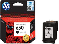HP 650 Black  Cartridge Cz101Ae302