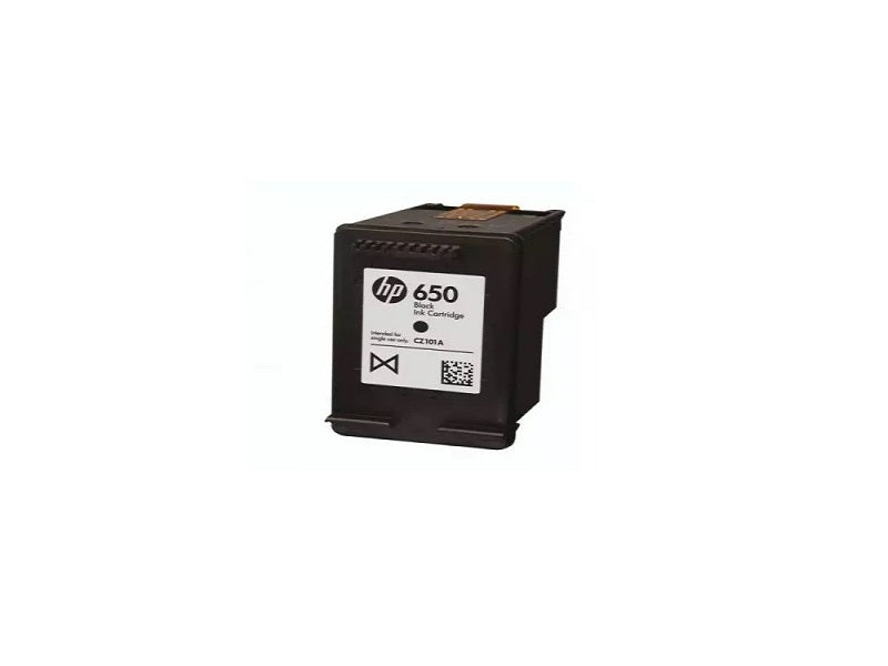 HP 650 Black  Cartridge Cz101Ae302