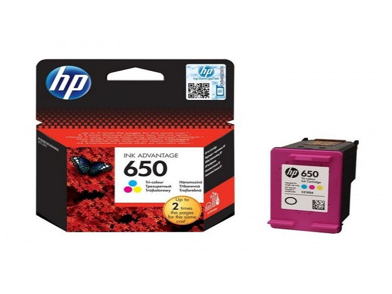 HP 650 Trio Colour Cartridge Cz102Ae