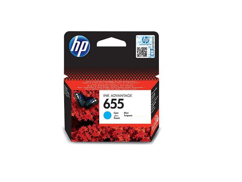 HP 655 Cyan Color Cartridge Cz110Ae