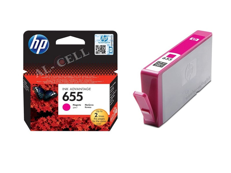 HP 655 Magenta Color Cartridge Cz111Ae