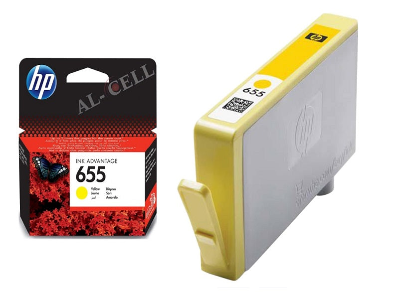 HP 655 Yellow Color Cartridge Cz112Ae