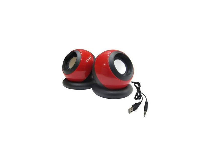 2.0 Multimedia Speaker Red