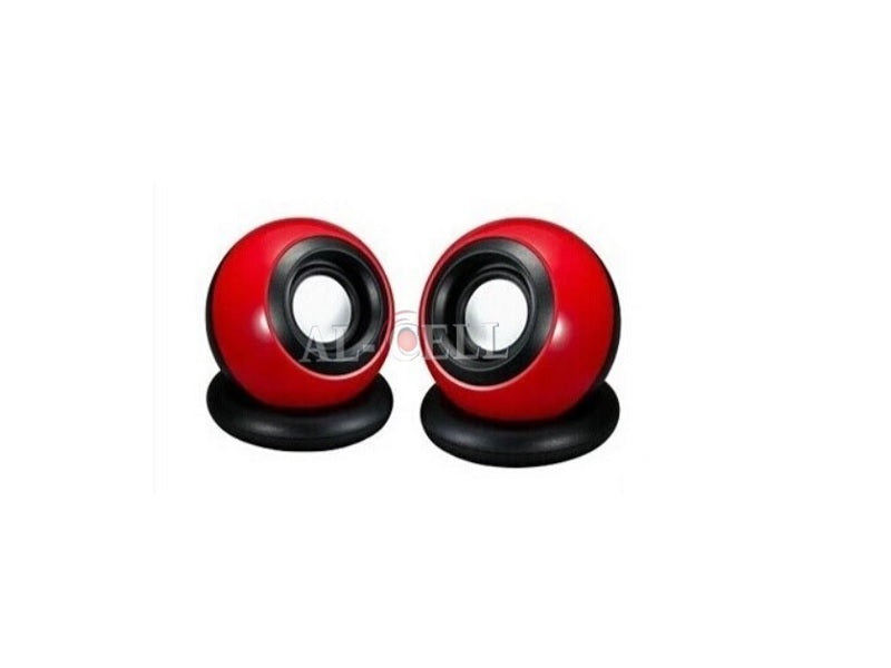 2.0 Multimedia Speaker Red