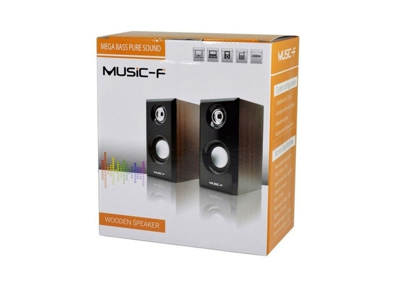 MUSIC-F Wooden Speaker