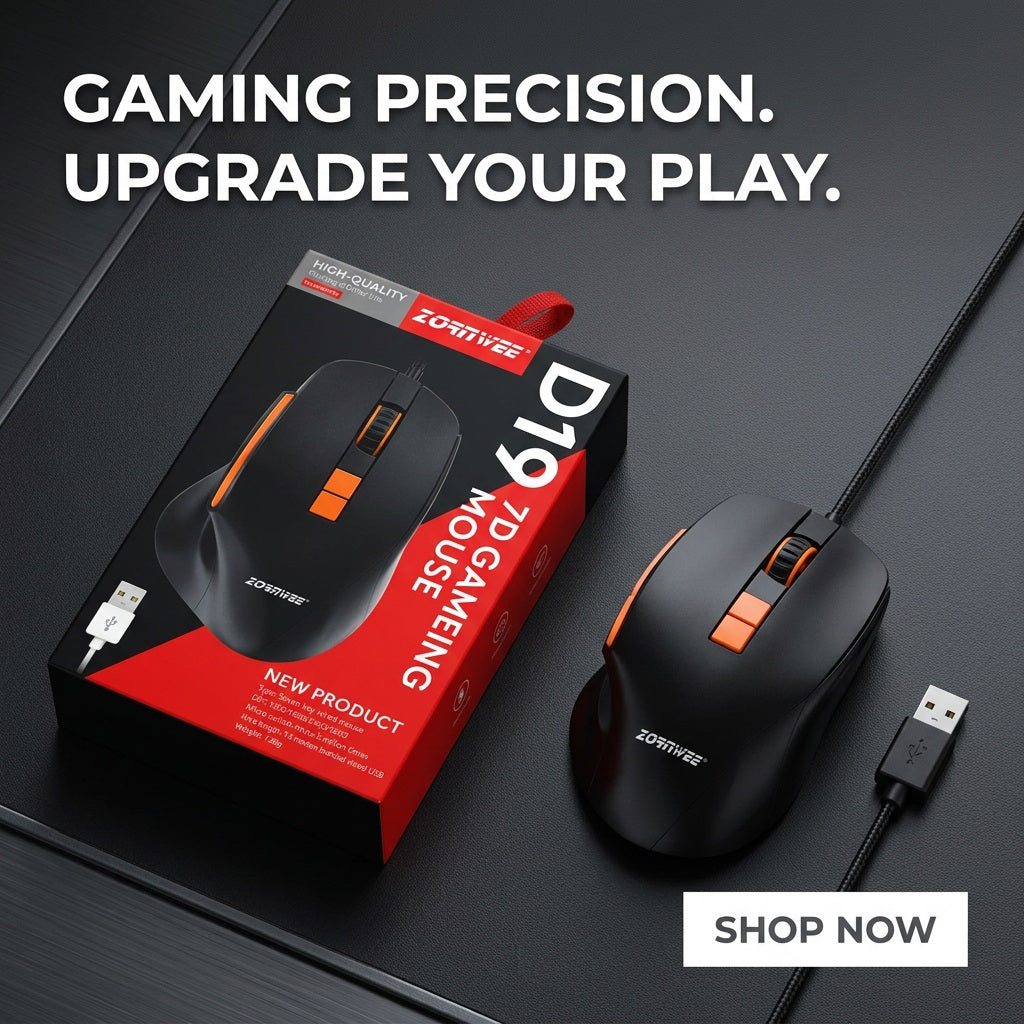 ZORNWEE D19 7D Gaming USB Mouse for PC
