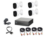 DAHUA 4Ch 1Mp Bul Kit With 20M Cable