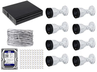 Brown Box 8Ch Color IP Bullet Kit + 1TB