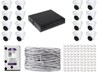 Brown Box 16Ch Color IP Dome Kit + 2TB