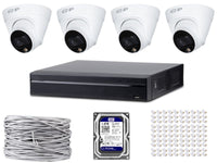 Brown Box 4Ch Color IP Dome Kit + 1TB