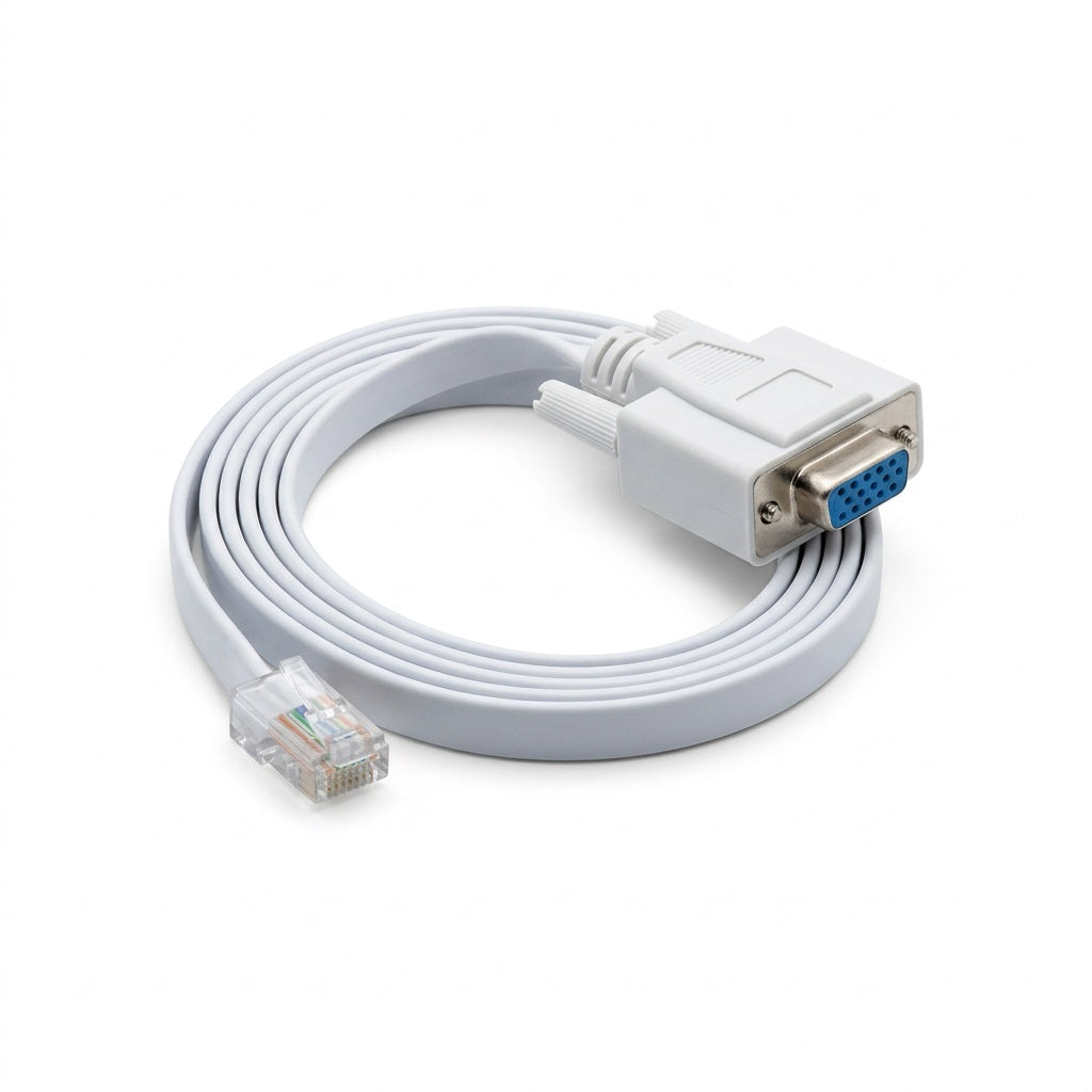 DB9 Female To Rj45 Console Cable 1.5M