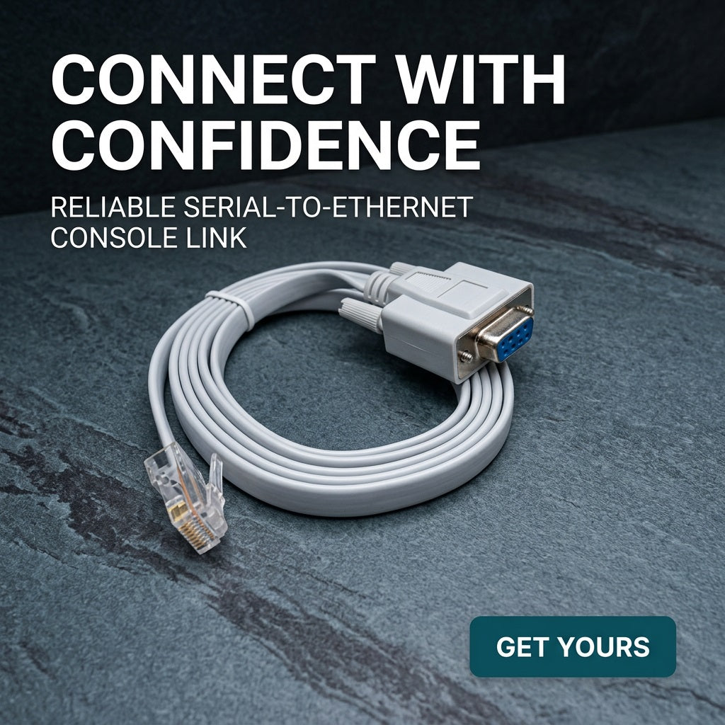 DB9 Female To Rj45 Console Cable 1.5M – view 4