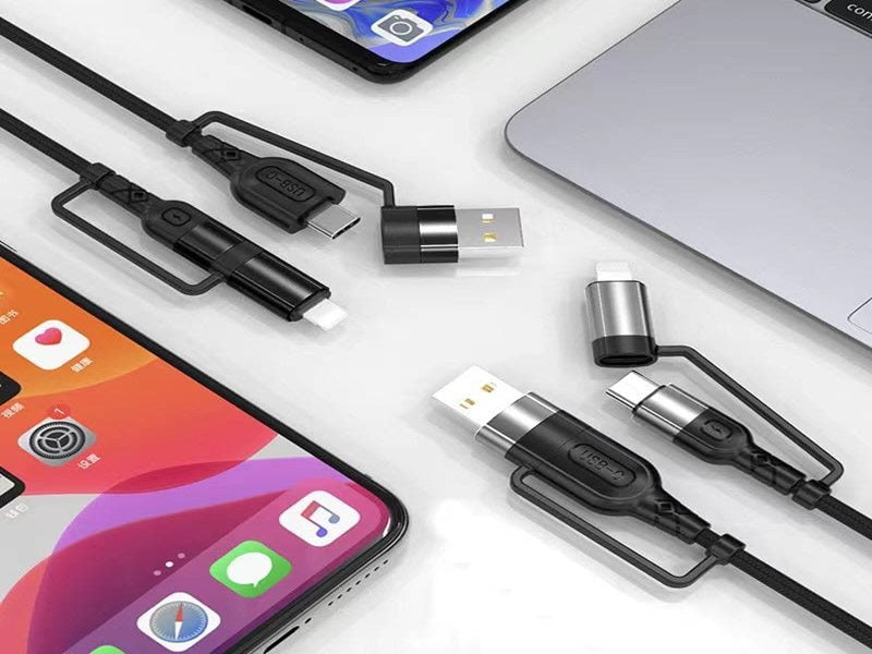 KONFULON 4 In 1 Data Cable Super Fast 60