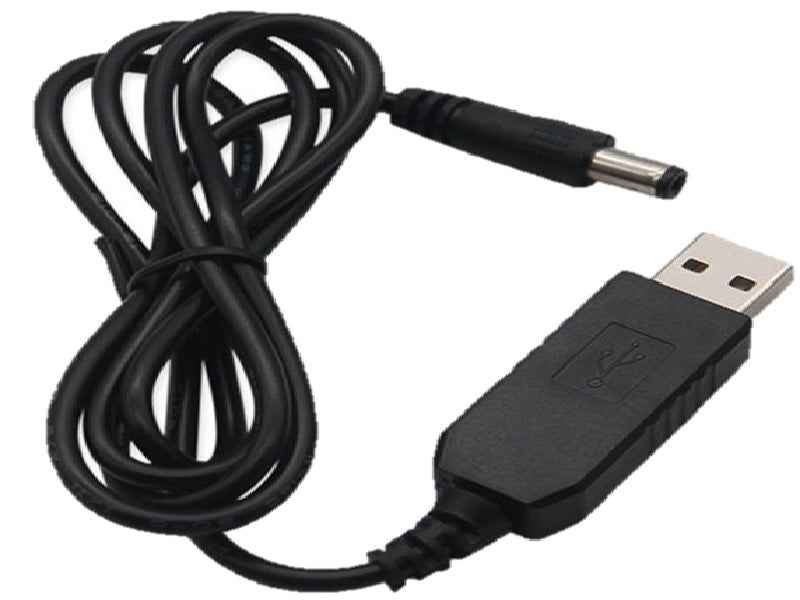 USB To Dc Cable 5V To 12V 5.5*2.5Mm 1M