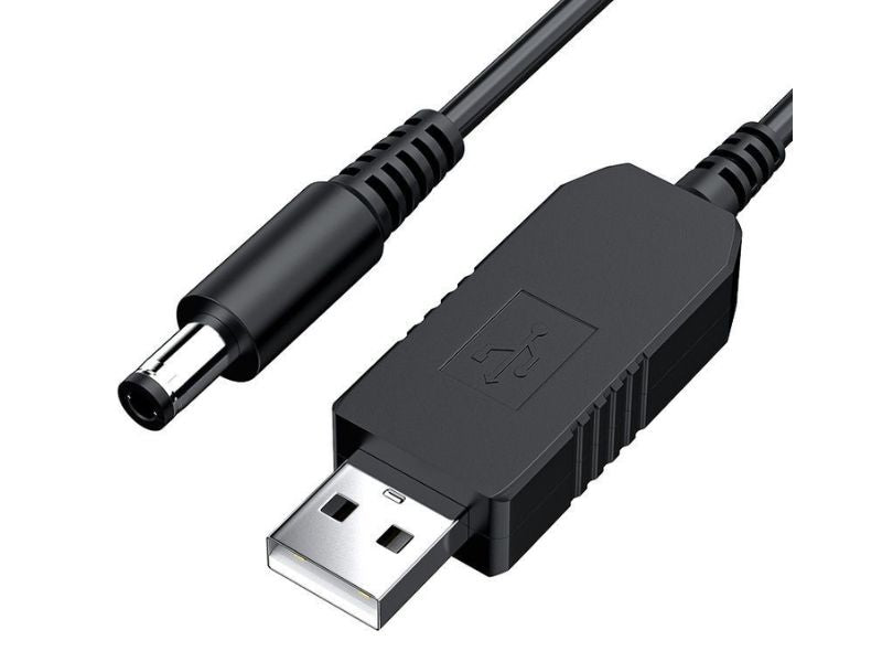 USB To Dc Cable 5V To 9V 5.5*2.5Mm 1M