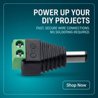 ZATECH DC Power Male Connector 5.5x2.1mm (DCW) - CCTV & Adapters – view 4