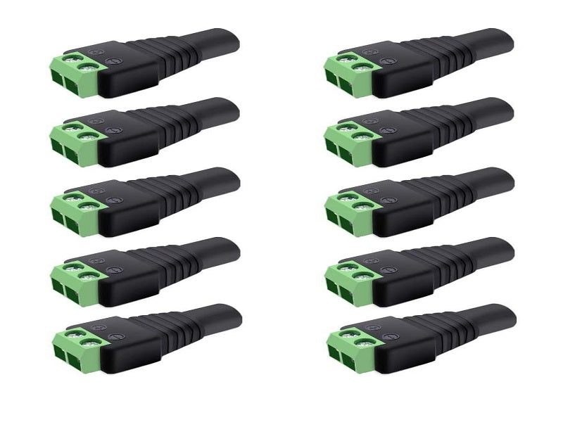CAMERA Dc Plug Female X 10 Pack