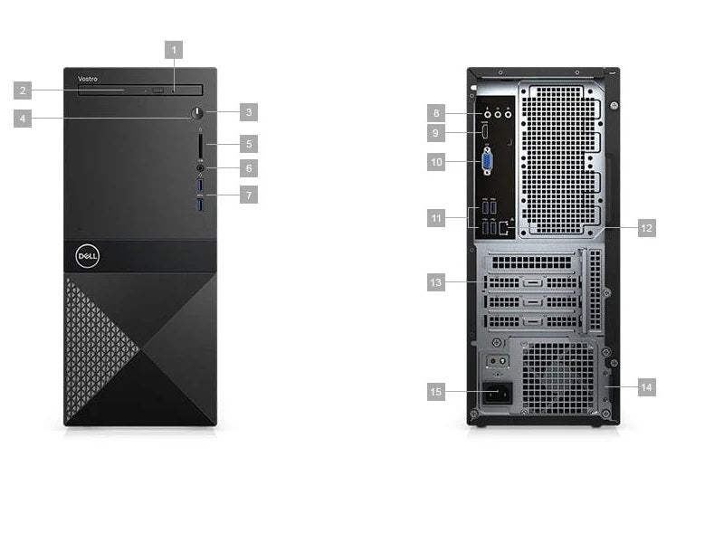 DEMO Dell Vostro Ci3-G9-8Gb-512Gbssd