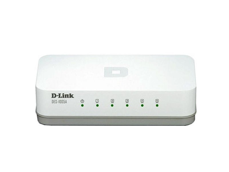 D-LINK 5 Port 10/100 Desktop Switch