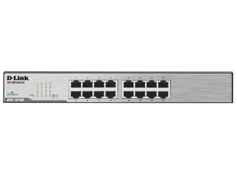 D-LINK 16 Port 10/100 Desktop Switch
