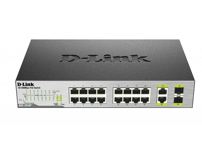 D-LINK 18Port 8Port 10/100+8Port Poe