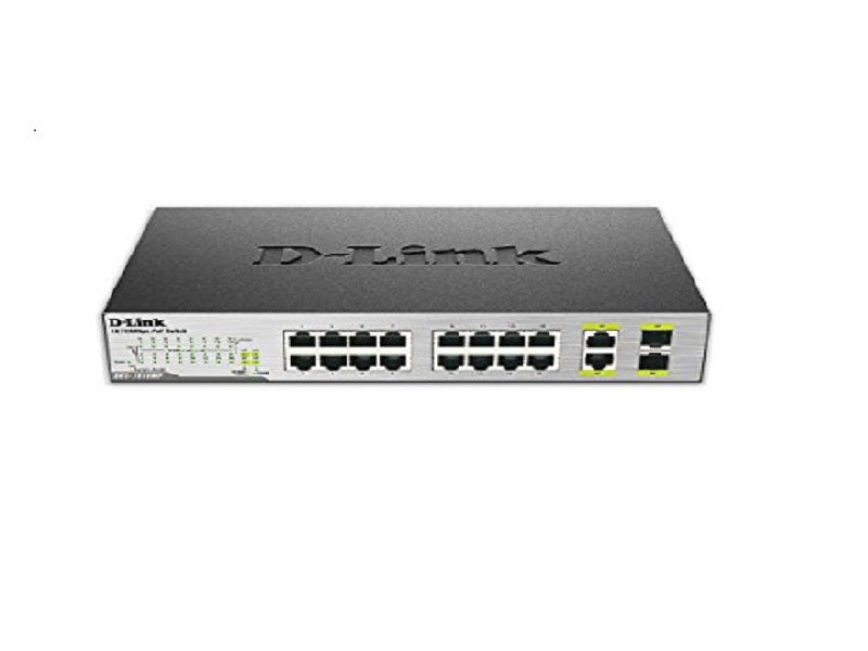 D-LINK 18Port 8Port 10/100+8Port Poe