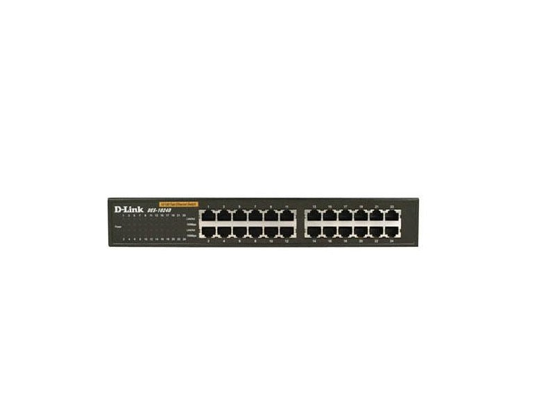 D-LINK 24 Port 10/100 Desktop Switch