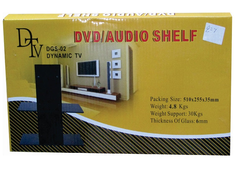 DTV Double Glass Shelf (Dgs-02)
