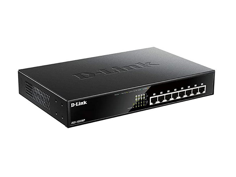 D-LINK 8 Ports 10/100/1000Mbps Unmanaged