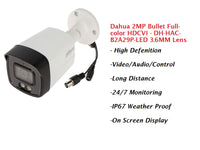 DAHUA 2Mp Full Color Bullet 3.6- 40 Mtr