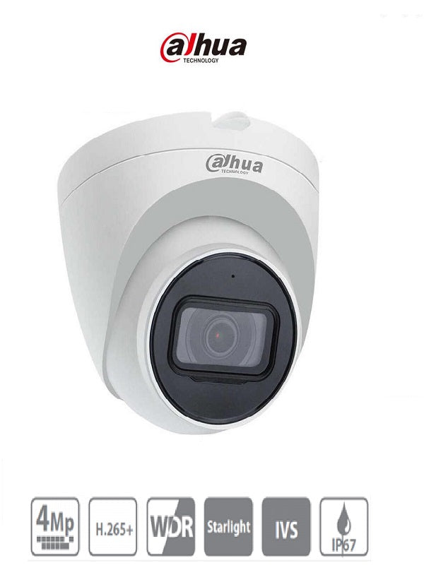 DAHUA 4Mp Ip Dome 2.8Mm Ir30M Ip67