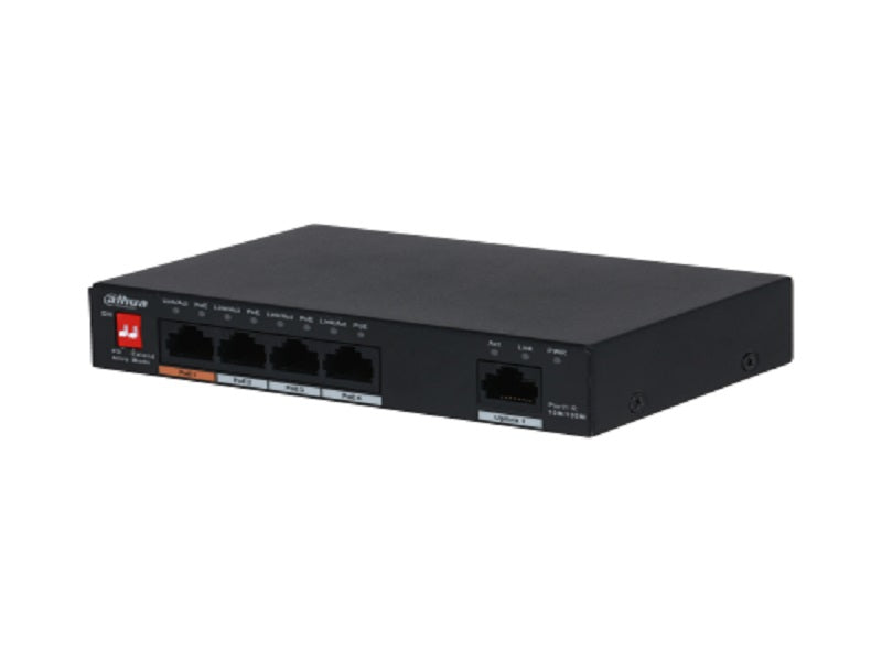 DAHUA 4P Unmanag Desktop Switch + 4Poe