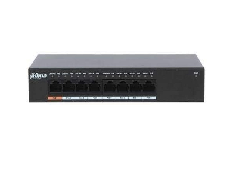 DAHUA 8P Unmanaged Gigabit Switch + 8Poe