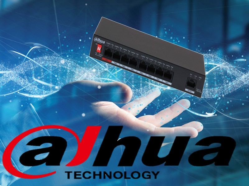 DAHUA 8P Unmanag Desktop Switch +8Poe