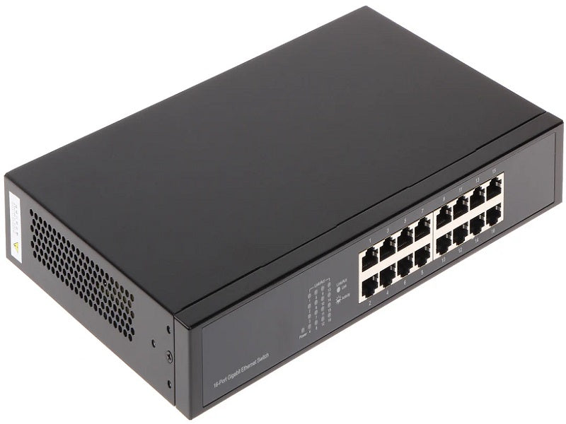 DAHUA 16 Port Unmanaged Desktop Gigabit